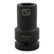 Dynamic 1" Drive Deep Socket, Black Phosphate, Tools 15/16" X 1" Drive, 6 Point Deep Length D025530 - alternate 1